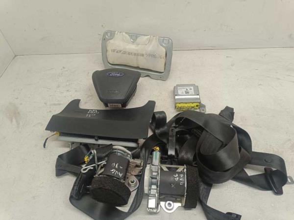 AIRBAG FORD FIESTA 2008+ ( AIRBAG TABLEAU DE BORD + AIRBAG VOLANT/GENOU + BOITIER + CEINTURES) - Vue 1